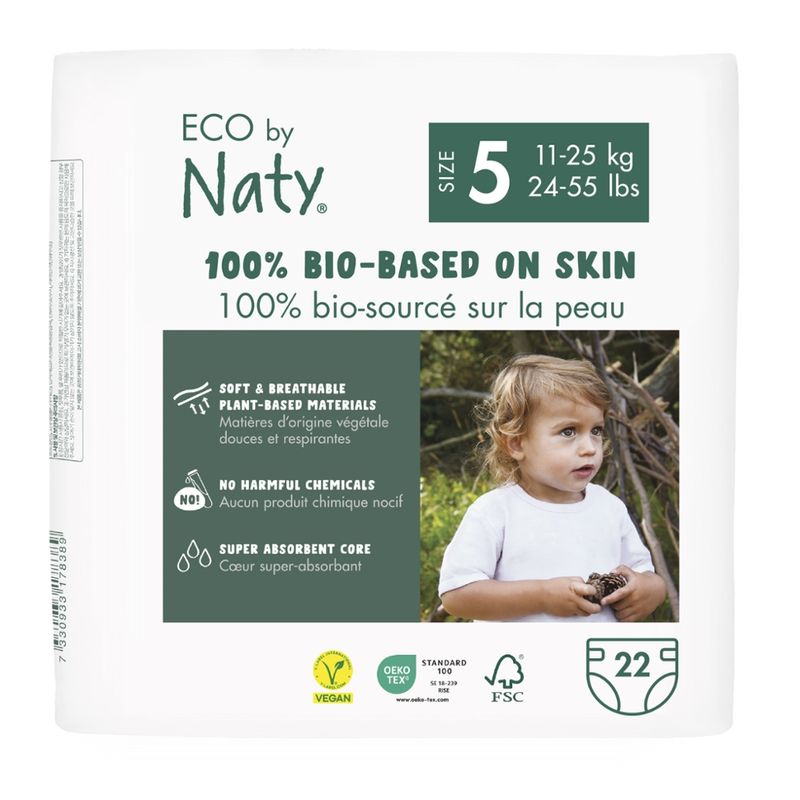 Naty Windeln Gr. 5 (11-25 kg), 22 St - Produktbild