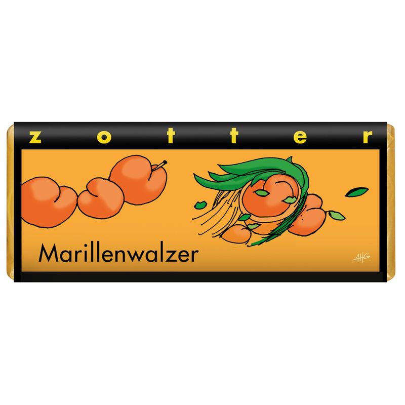 Zotter Schokolade Marillenwalzer (++) - Produktbild