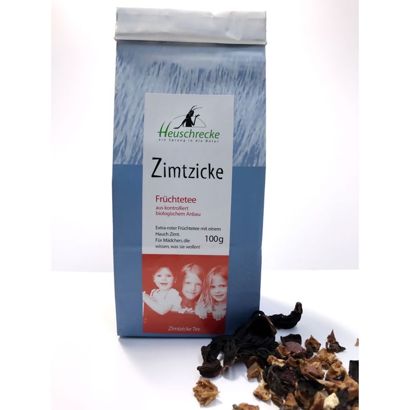 Heuschrecke Zimtzicke, Kinder- und Jugendtee, Kräutertee, kbA - Produktbild