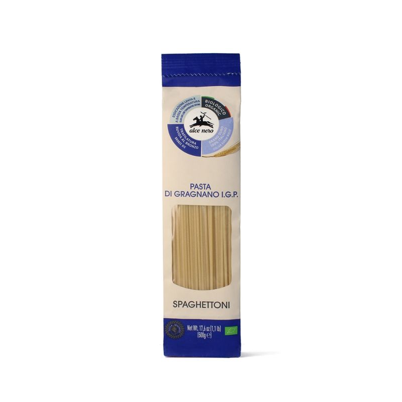 Alce Nero  Hartweizenspaghettoni Gragnano g.g.A. - Produktbild