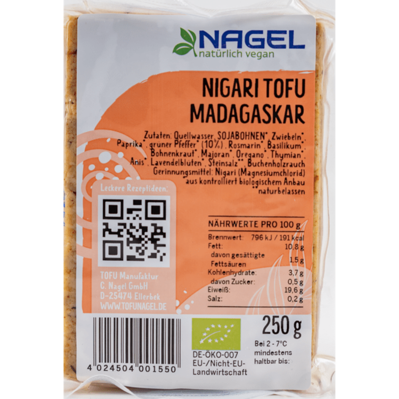 NAGEL Nigari Tofu Madagaskar 250g - Produktbild