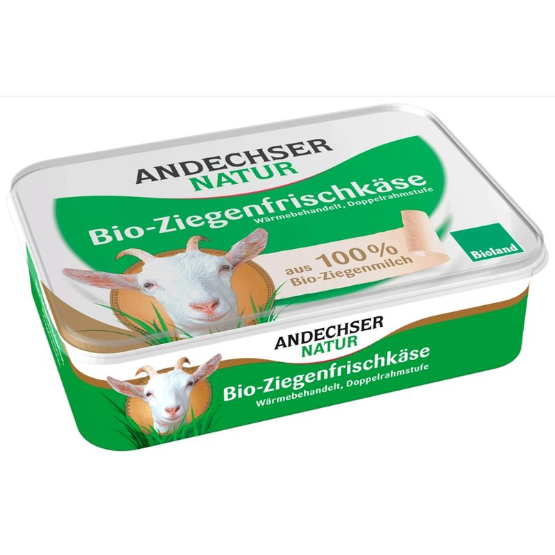 Andechser Natur Bio-Ziegenfrischkäse 65% - Produktbild