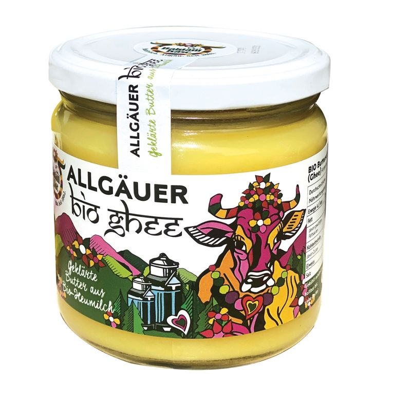 Baldauf Käse Baldauf Allgäuer Bio Ghee aus Heumilch g.t.S. 300g egalisiert - Produktbild