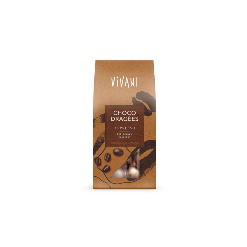 Vivani Choco Dragées Espresso - Produktbild