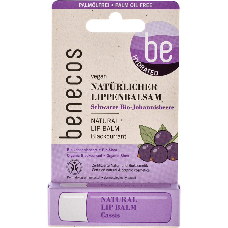 benecos benecos Natural Lip Balm Cassis - Produktbild