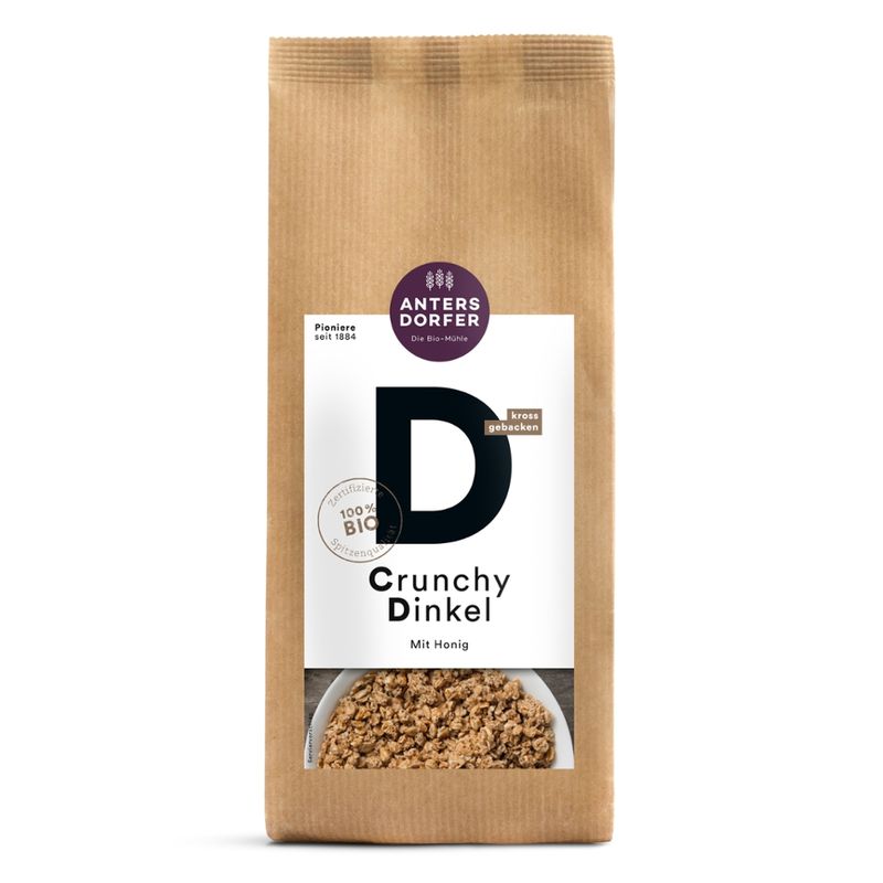 Antersdorfer - Die Bio-Mühle Bio Crunchy Dinkel (mit Honig) - Produktbild