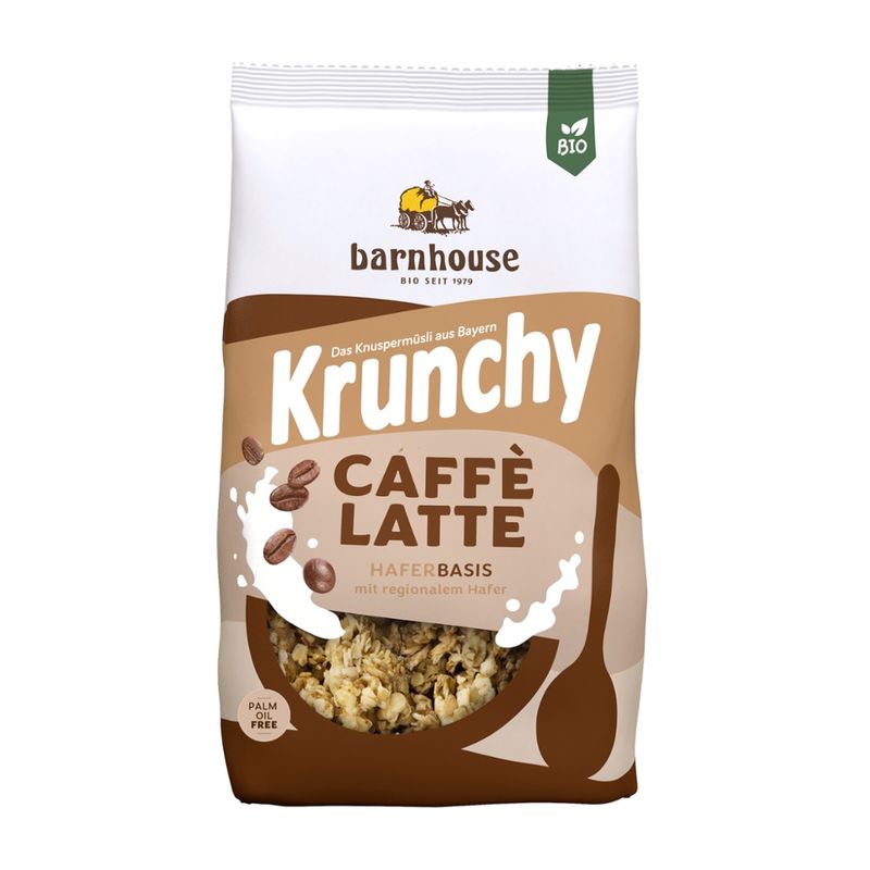 Barnhouse  Krunchy Caffè Latte, 500g - Produktbild