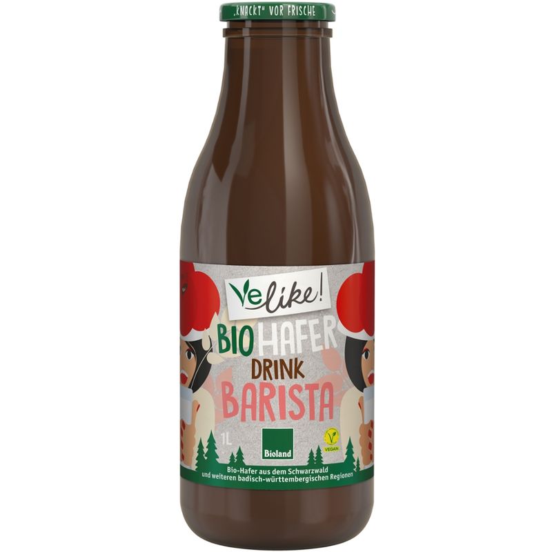 Velike! Velike! Bio Frischer Haferdrink Barista 6X1L FL - Produktbild