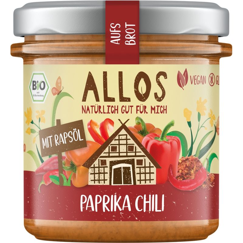 Allos aufs Brot Paprika Chili - Produktbild