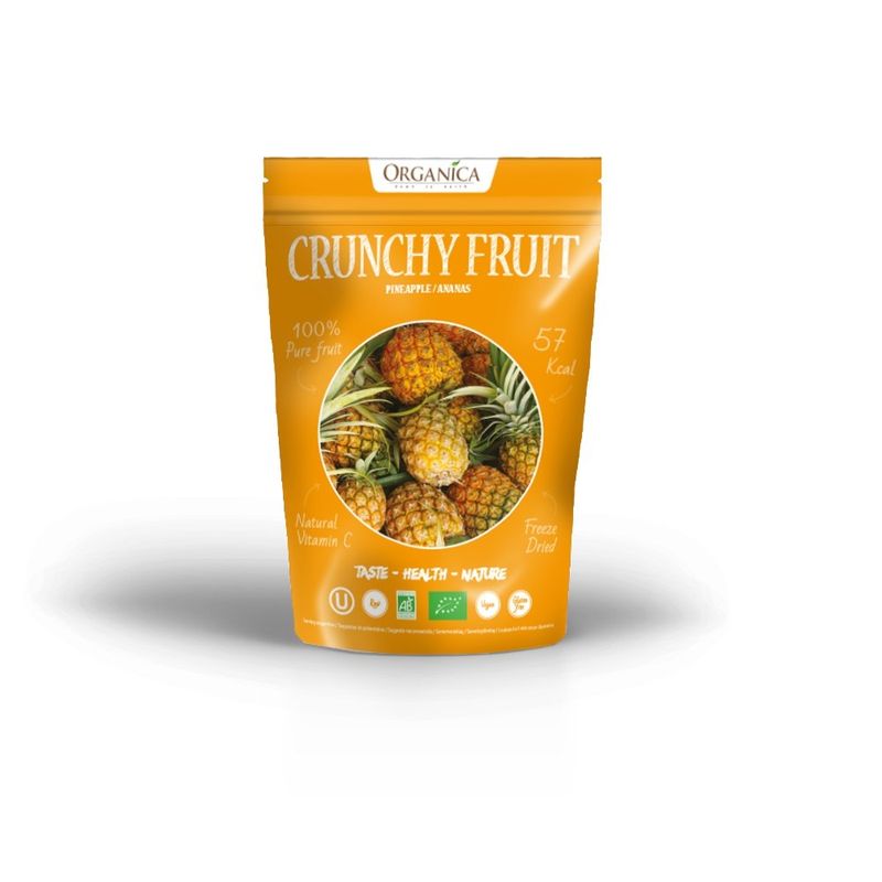 Organica Gefriergetrocknete Bio-Ananas - Produktbild