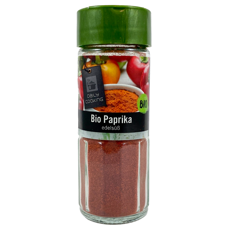 Daily Cooking Bio Paprika edelsüß gemahlen 50g Gl. DE-ÖKO-005 - Produktbild