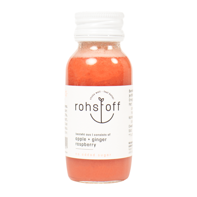 Rohstoff Apfel-Ingwer-Himbeere 0,06l - Produktbild