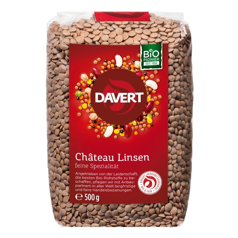 Davert Chateau Linsen 500g - Produktbild