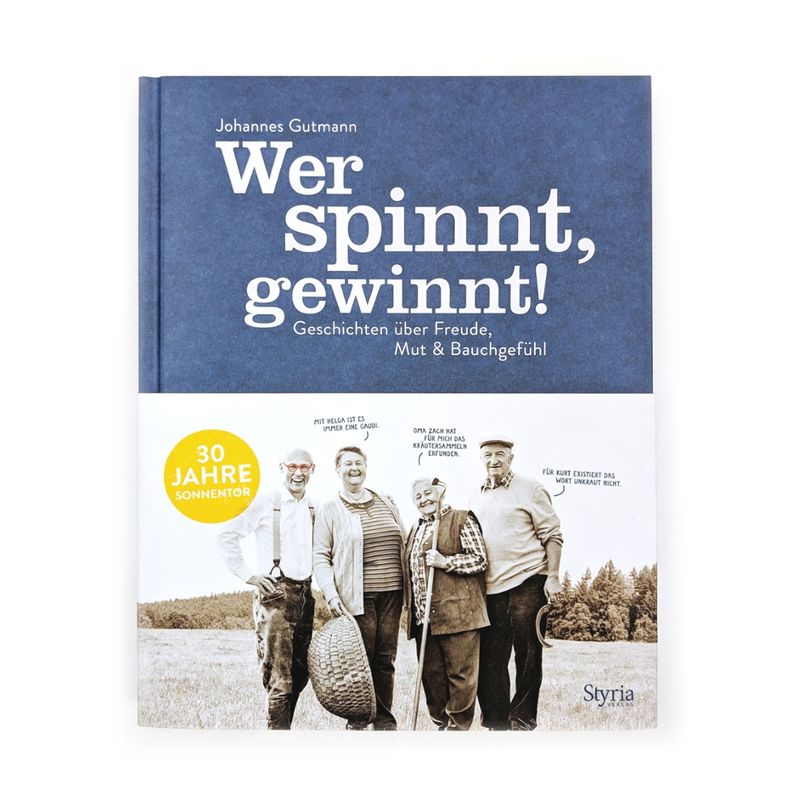 Sonnentor Jubiläumsbuch Wer spinnt gewinnt - Produktbild