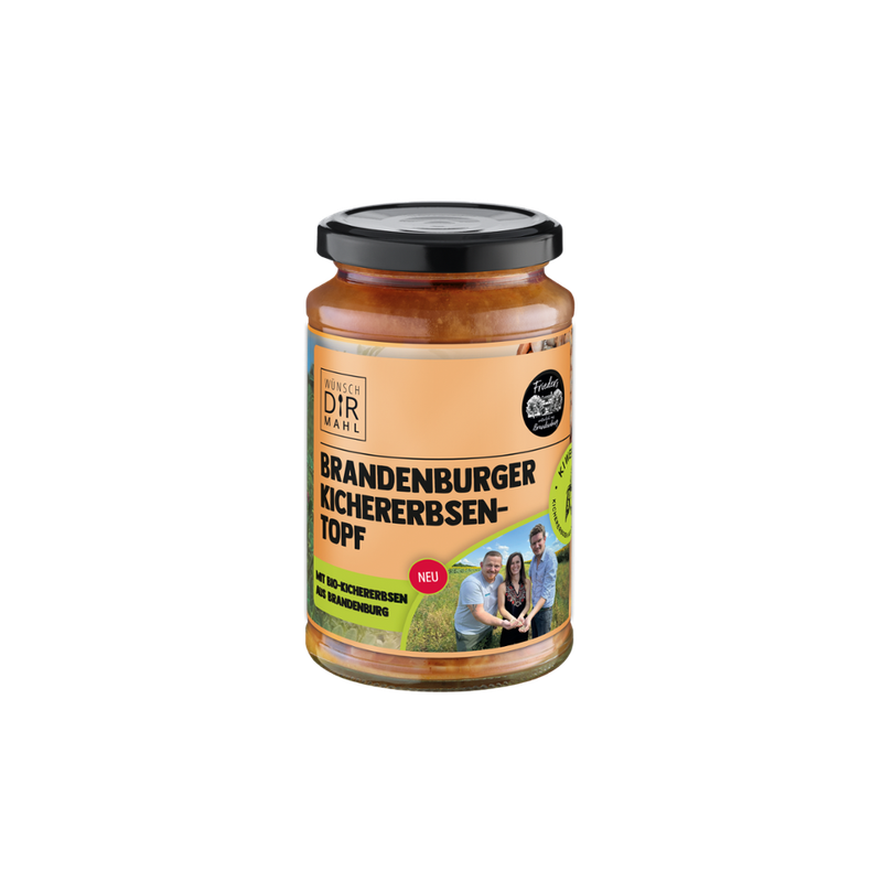 Wünsch Dir Mahl Wünsch Dir Mahl Brandenburger Kichererbsentopf 380g - Produktbild