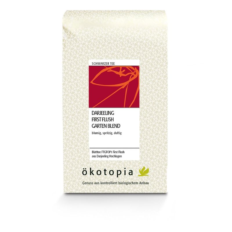 Ökotopia  Darjeeling Schwarz Garten Blend kbA 1000g SR - Produktbild