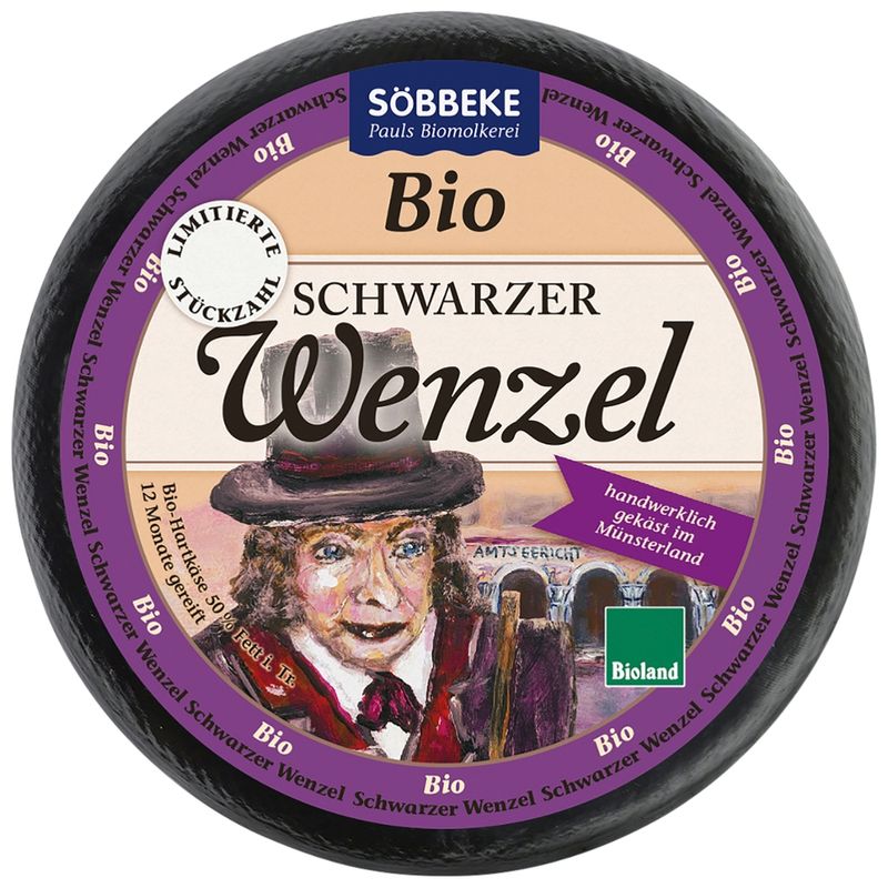 Söbbeke Bio Münsterländer Schwarzer Wenzel 50% Fett i. Tr. - Produktbild