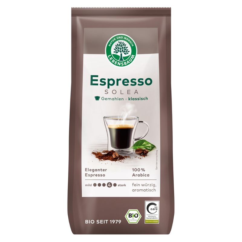 LEBENSBAUM Espresso Solea, gemahlen, klassisch - Produktbild