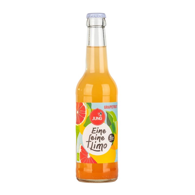 Jung Fruchtsäfte Eine Feine Limo Bio Pink Grapefruit - Produktbild