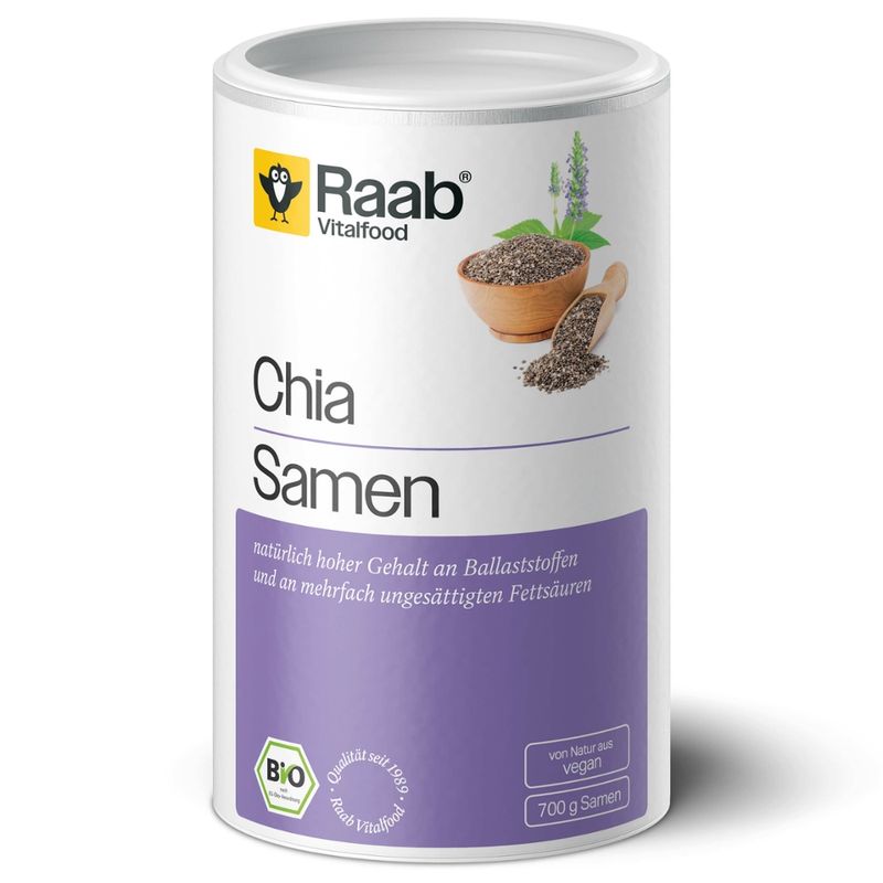Raab Vitalfood Bio Chia Samen schwarz - Produktbild