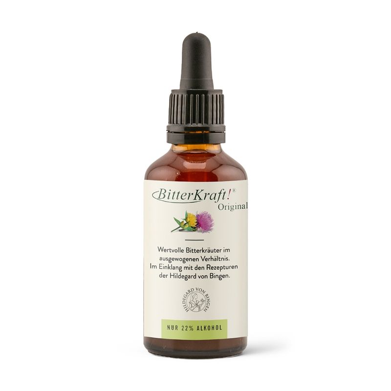 Bitterkraft 50 ml BitterKraft!Original (BIO) Kräuterbitter mit Pipette - Produktbild