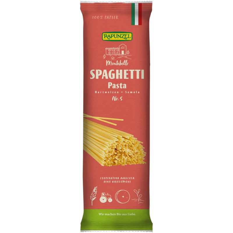 Rapunzel Spaghetti Semola, no.5 - Produktbild