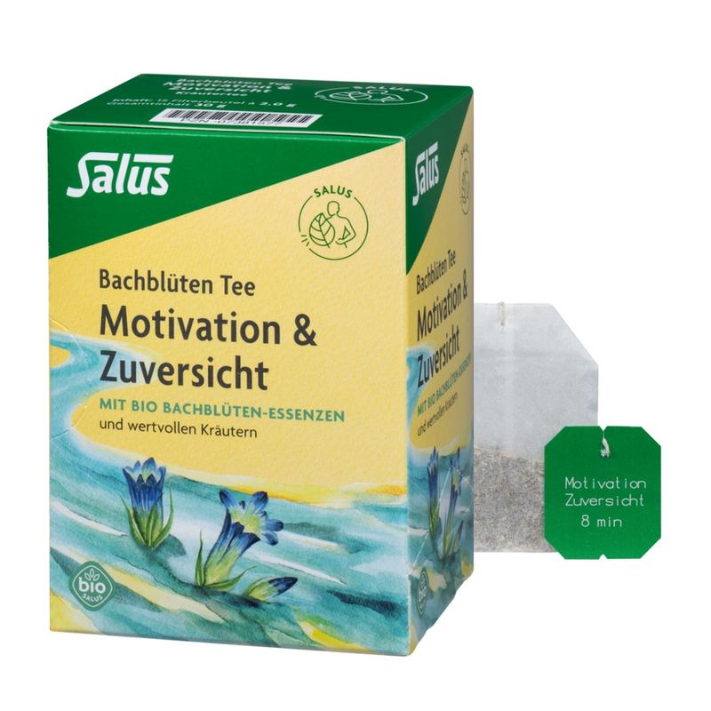 Salus® Bachblüten Tee Motivation & Zuversicht bio 15FB - Produktbild