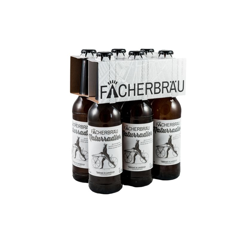 Fächerbräu Bio-Naturradler Flasche 0,33 Liter - Produktbild