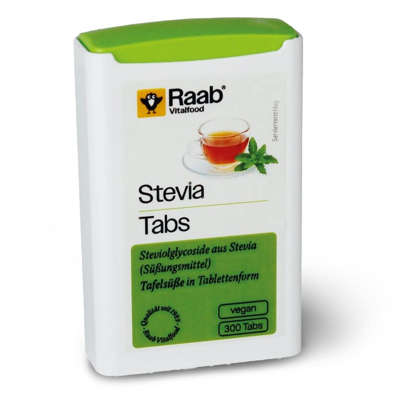 Raab Vitalfood Stevia Tabs - Produktbild