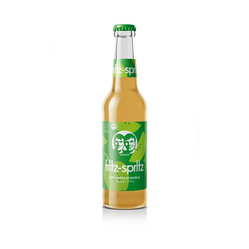 fritz-spritz fritz-spritz bio-apfelschorle 0,33 l - Produktbild