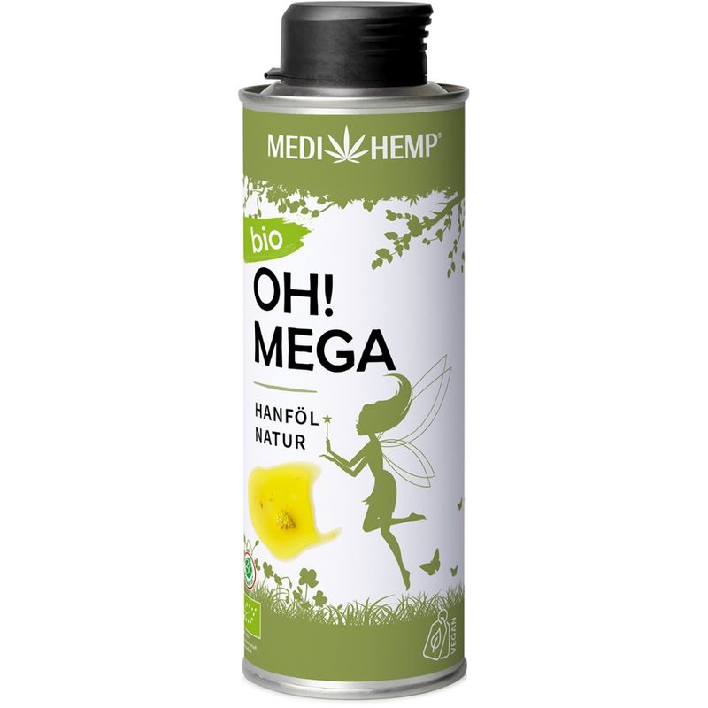 MEDIHEMP Medihemp Bio Hanföl Natur - OH! Mega 250ml - Produktbild