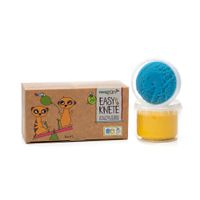 Bio Easy-Knete 2er Set SURI - blau/gelb - Produktbild