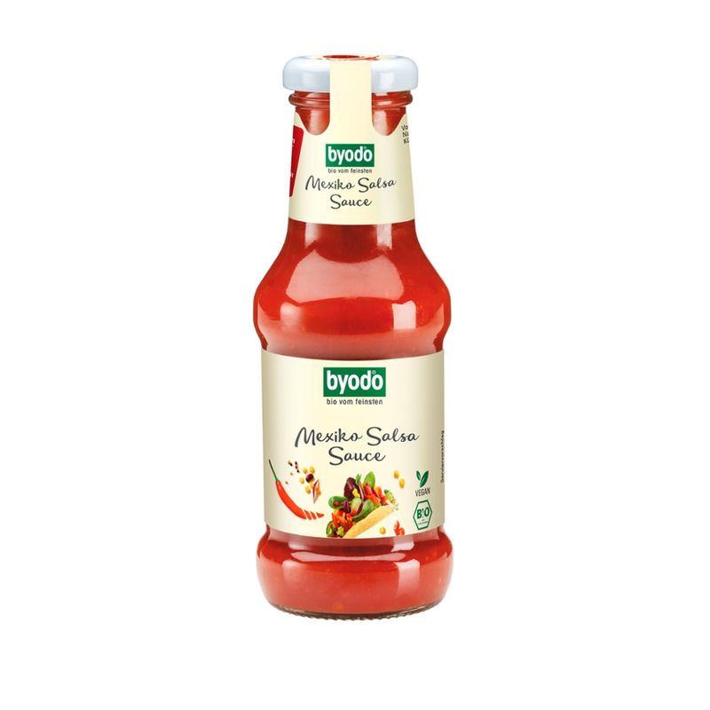 Byodo Byodo Mexiko Salsa Sauce, würzig-scharfe Sauce nach mexikanischer Art, 250 ml - Produktbild