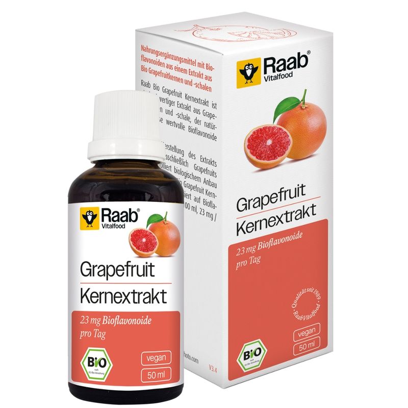 Raab Vitalfood BIO Grapefruitkernextrakt - Produktbild