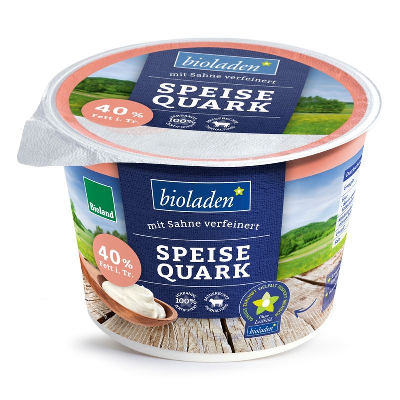 bioladen Speisequark Vollfettstufe 40 % - Produktbild