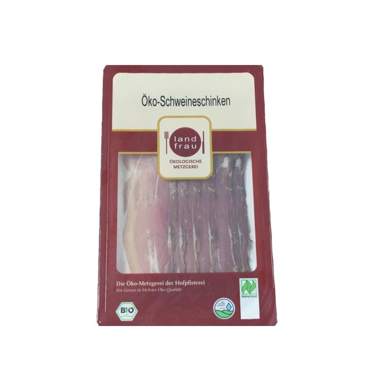 Landfrau Öko-Schweineschinken geschnitten - Produktbild