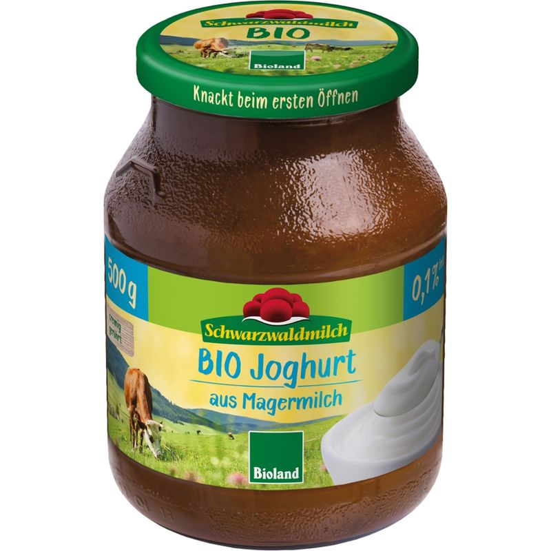 Schwarzwaldmilch BIO SWM BIO Joghurt 0,1% 6x500G GL - Produktbild