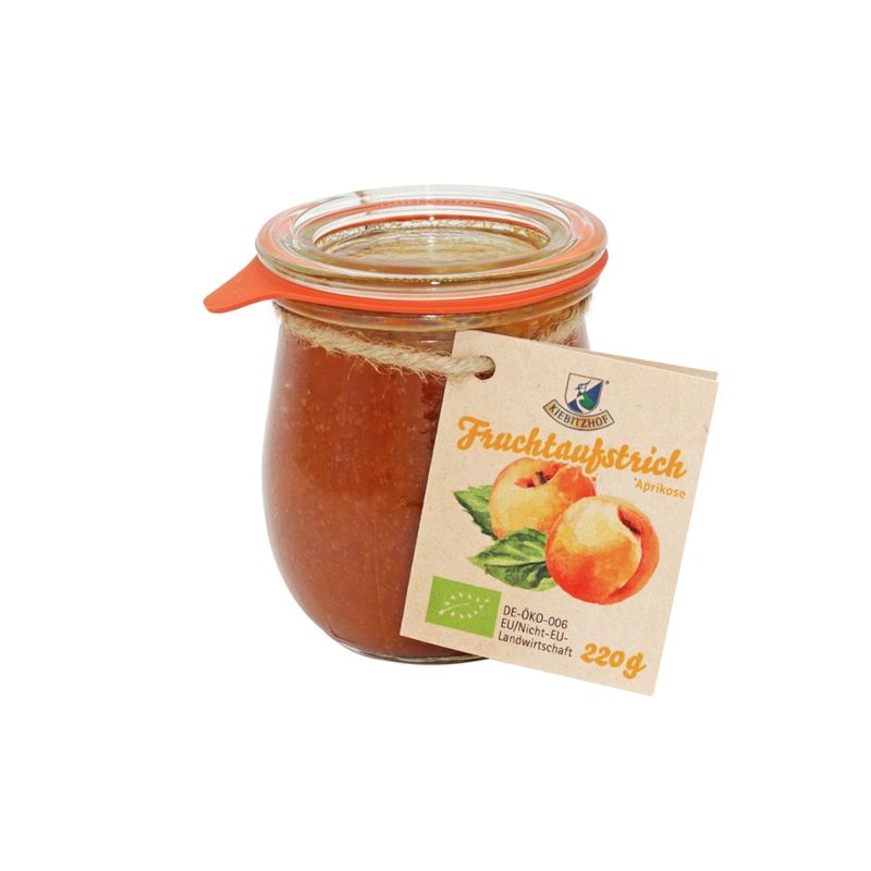 Kiebitzhof Fruchtaufstrich Aprikose - Produktbild