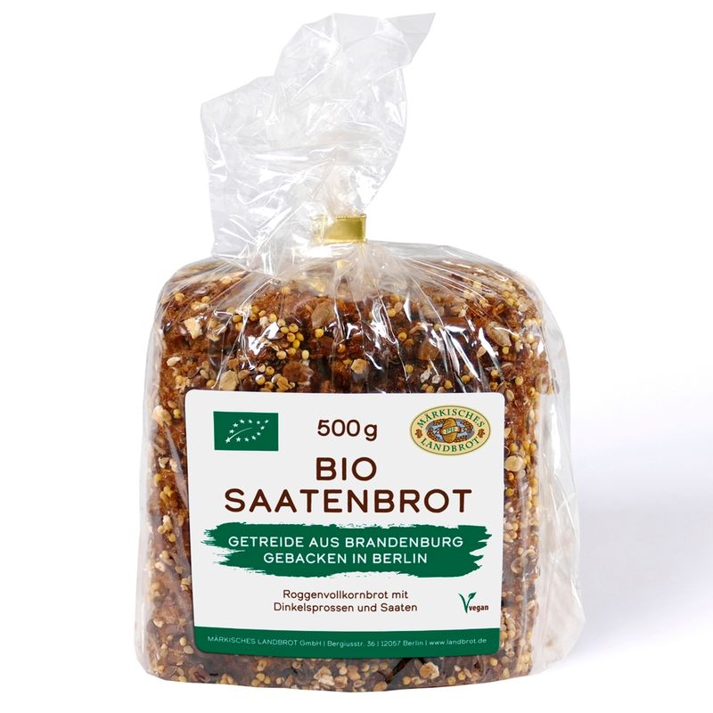 Märkisches Landbrot Saatenbrot 500g - Produktbild