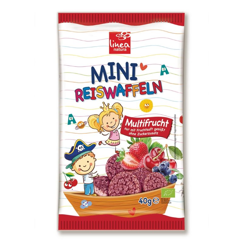 Linea Natura Linea natura Mini Reiswaffeln Multifrucht - Produktbild