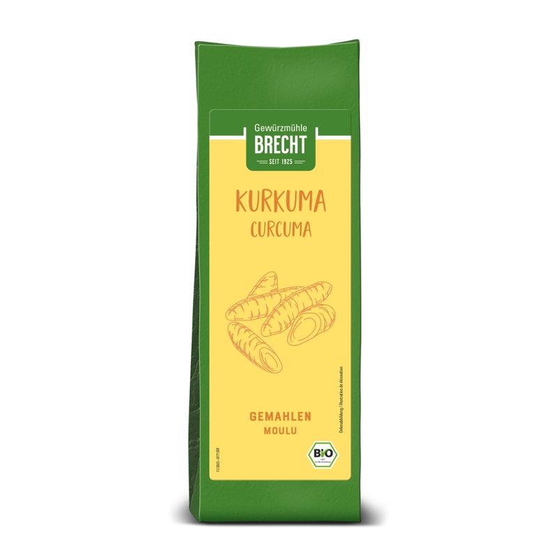 Gewürzmühle Brecht Kurkuma gemahlen - BB, grün - Produktbild