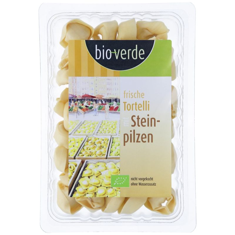 bio-verde Frische Tortelli mit Steinpilz 250 g - Produktbild