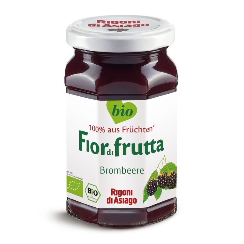 Rigoni di Asiago S.R.L.  Fiordifrutta Bio Brombeeren-Aufstrich - Produktbild