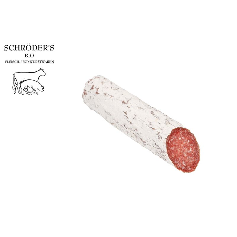 Schröder's Bio Fleisch- und Wurstwaren Lammsalami luftgetrocknet 140 g Stück - Produktbild