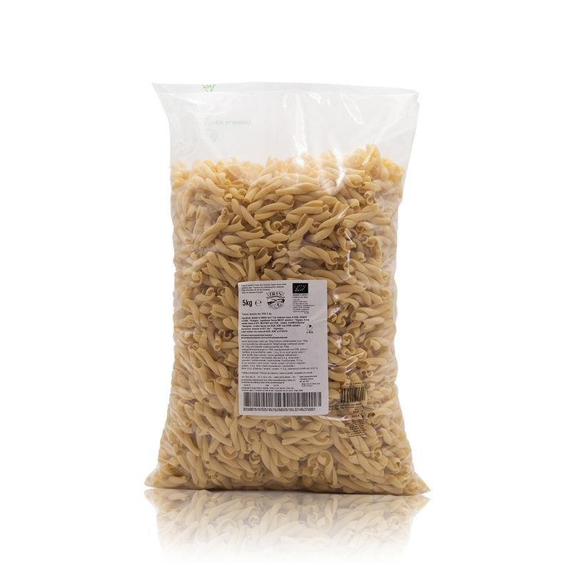IRIS  Trecce aus Hartweizen-Nudeln hell 5 kg. - Produktbild