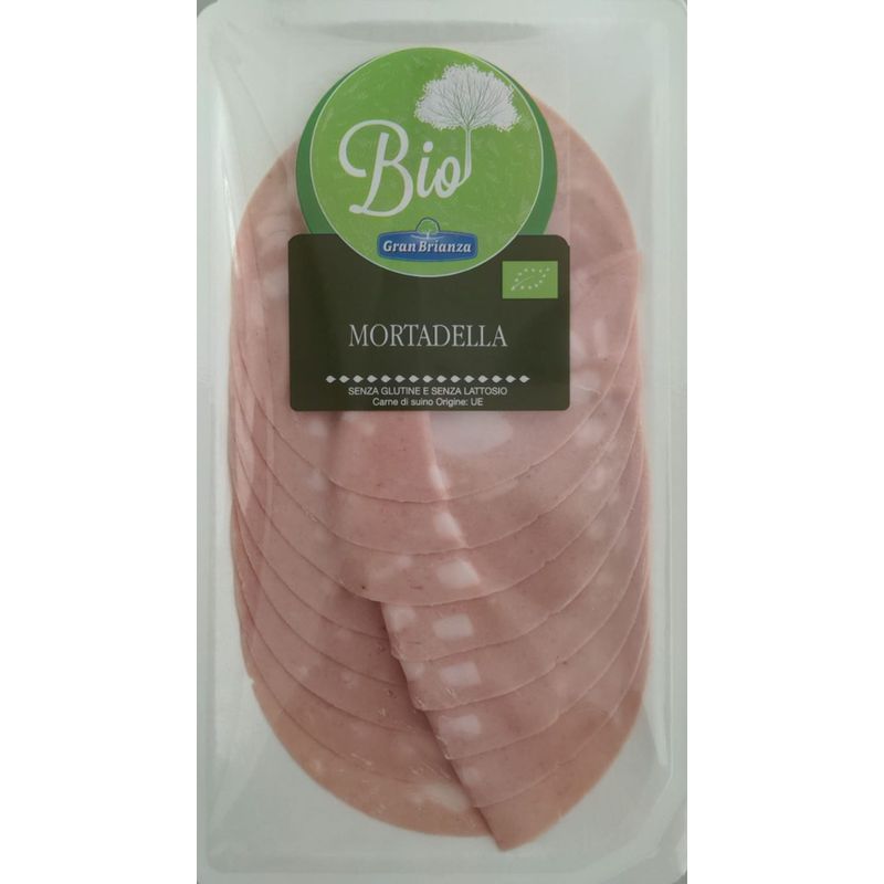 GRAN BRIANZA Aff.Mortadella BIO 70g 5pz EcoP - Produktbild