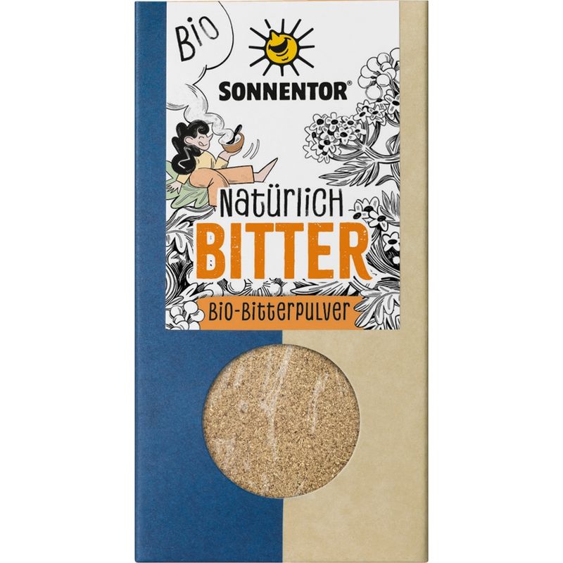 Sonnentor Bitterpulver Natürlich BITTER, Packung - Produktbild