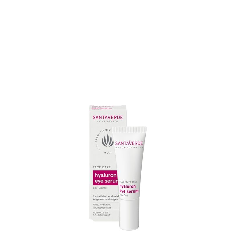 Santaverde hyaluron eye serum parfümfrei - Produktbild