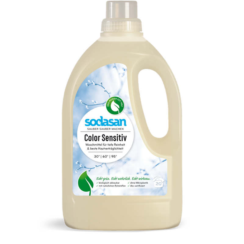 sodasan Colour Laundry Liquid Sensitive - Produktbild