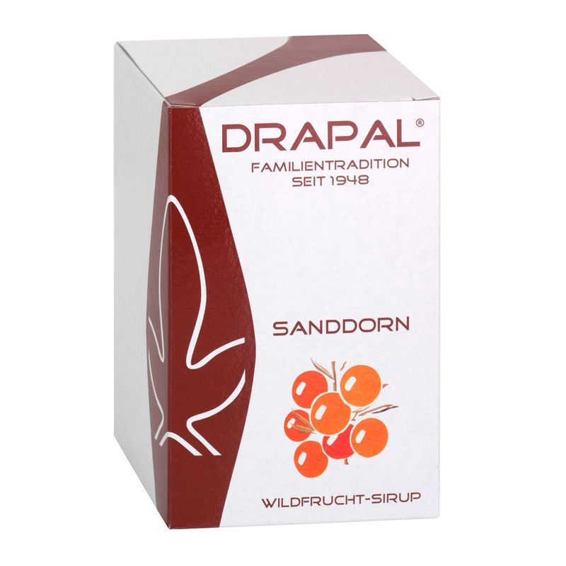 DRAPAL Sanddorn Wildfruchtsirup 330 ml - Produktbild